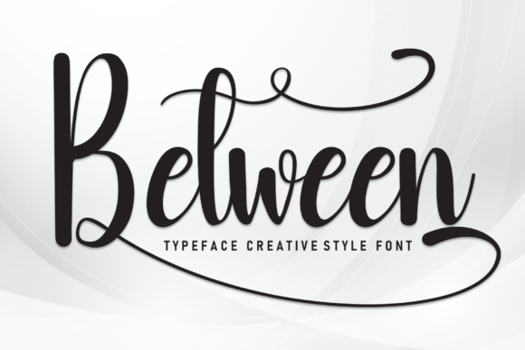 Between: The Stylish Script Font for Modern Crafters