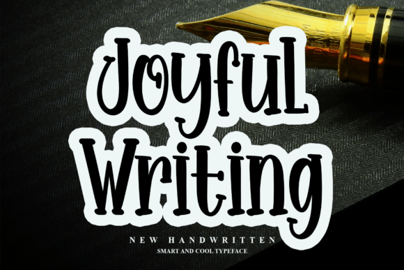 Boost Campaign Vibes with the Joyful Writing Typeface