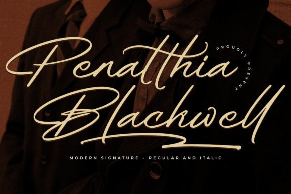 Designing with Penatthia Blackwell: A Modern Script Typeface