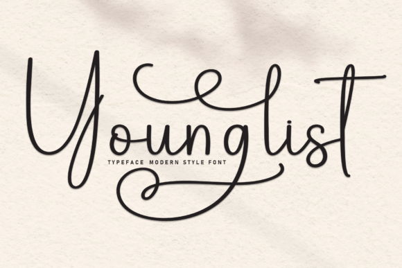 Elevate Campaign Visuals with Younglist Script Font