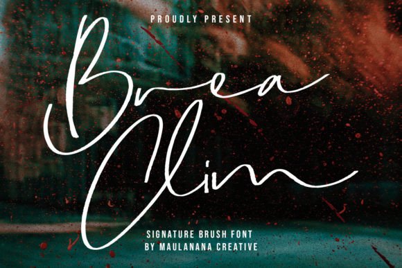Elevate Web Design with Brea Clim Script Font