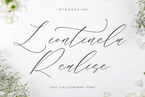 Elevate Your Brand with Liontinela Realise Typeface