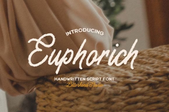 Euphorich: The Organic Script Font for Modern Branding