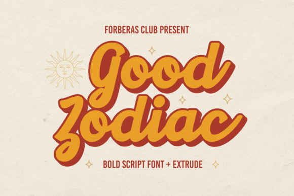 Good Zodiac Font for Elegant Branding and Logos