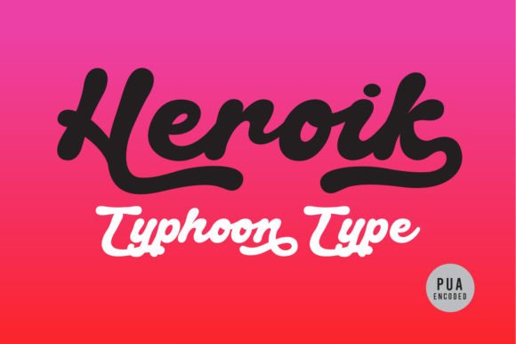 Heroik: The Perfect Script Font for Handmade Brands
