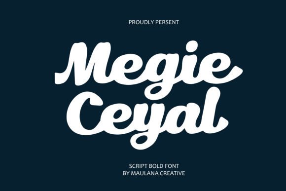 Megie Ceyal: A Bold Script Font for Modern Web Design