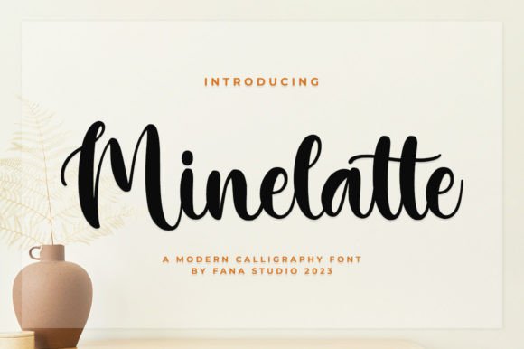 Minelatte: The Elegant Script Font for Modern Branding