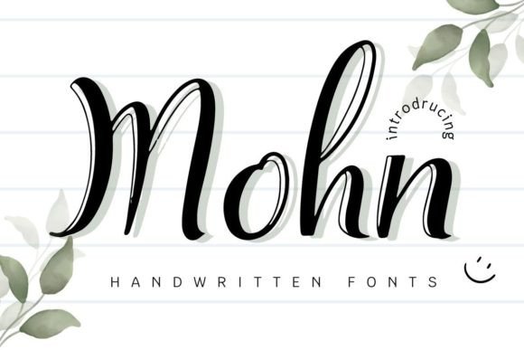 Mohn: The Elegant Script Font for High-Impact Campaigns