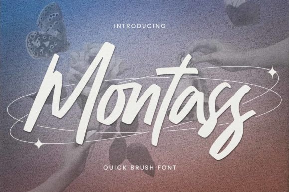 Montass: The Marker-Style Script Handwritten Font for Makers