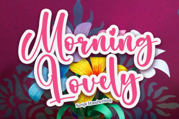 Morning Lovely Font: Elevate Your Brand Identity