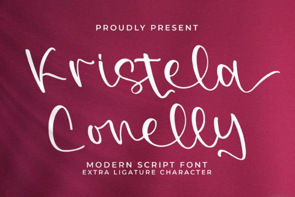 Refining Editorial Mood with Kristela Conelly Typeface