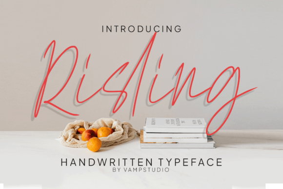 Risling: The Elegant Script Font for Small Business Branding