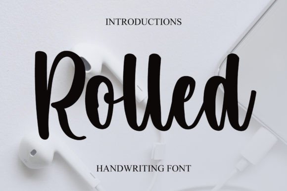 Rolled: A Stylish Script Font for Digital Branding