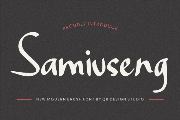 Samiuseng: The Handwritten Font for Makers