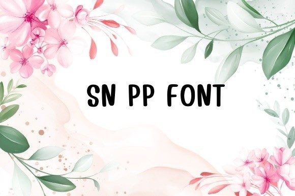 Sn Pp Font Review: A Versatile Script for Modern Design