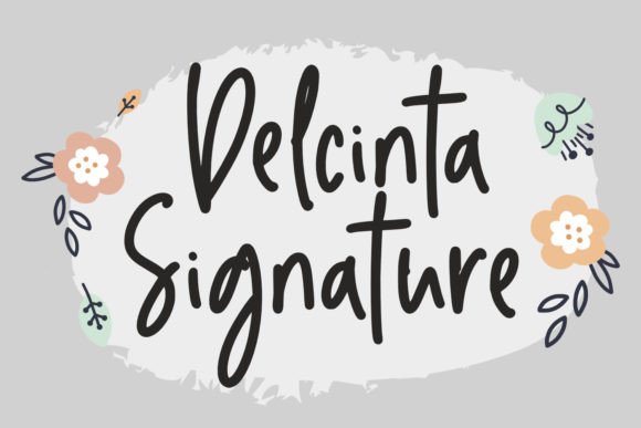 Upgrade Your Brand with Delcinta Signature Typeface